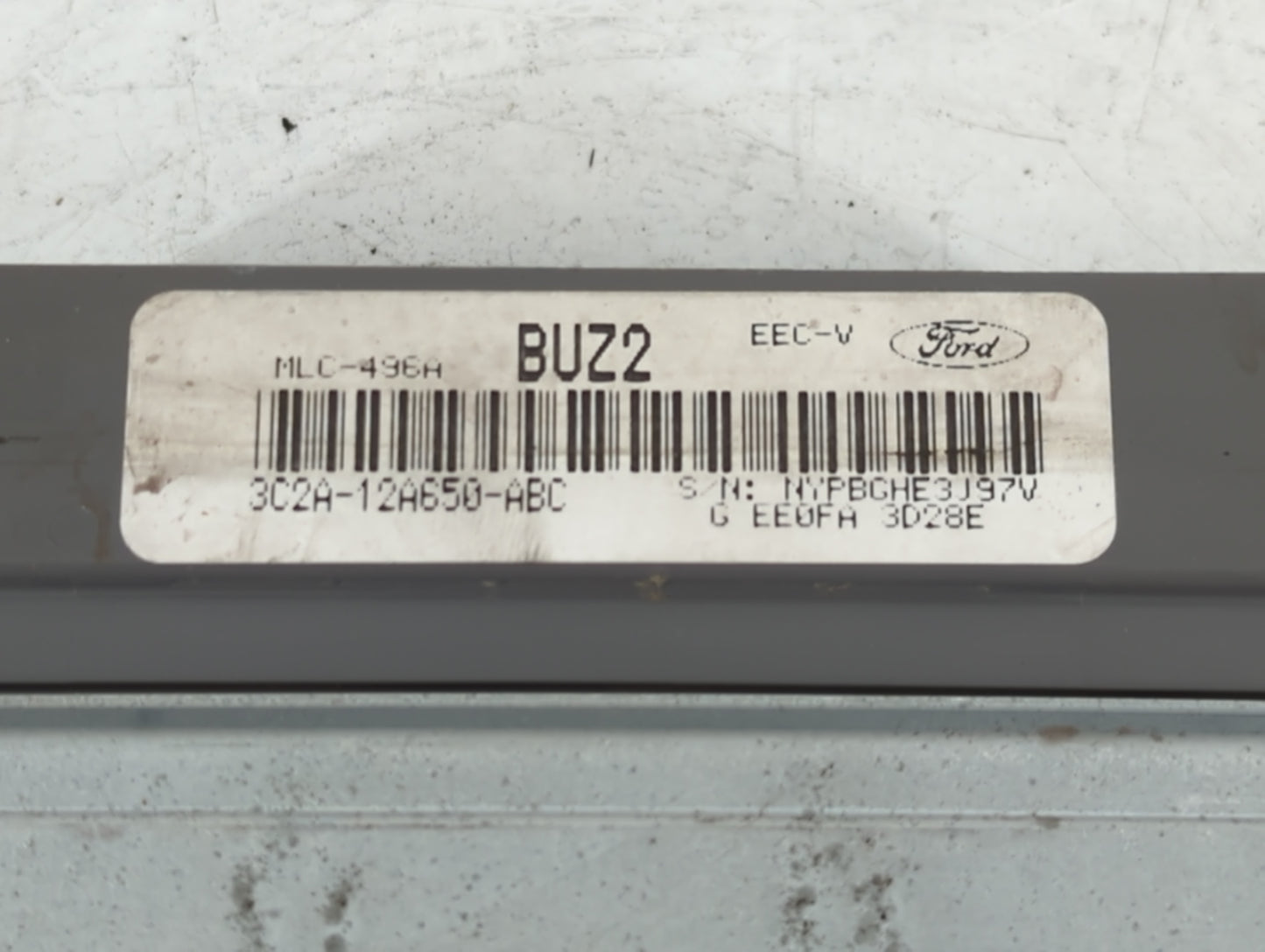 2003 Mercedes-Benz E250 PCM Engine Control Computer ECU ECM PCU OEM P/N:3C2A-12A650-ABC Fits OEM Used Auto Parts - Oemusedau