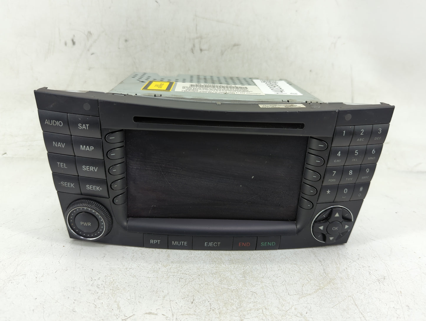 2003-2004 Mercedes-Benz E320 Radio AM FM Cd Player Receiver Replacement Fits Fits 2003 2004 OEM Used Auto Parts - Oemusedaut