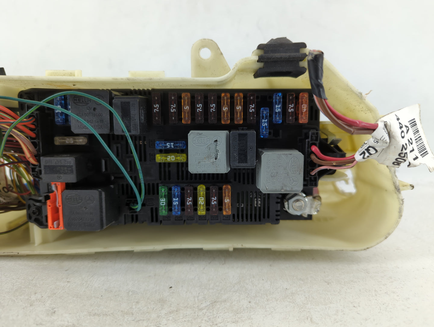 2003 Mercedes-Benz E350 Fusebox Fuse Box Panel Relay Module P/N:A2115457501 Fits Fits 1999 2000 2001 2002 OEM Used Auto Part