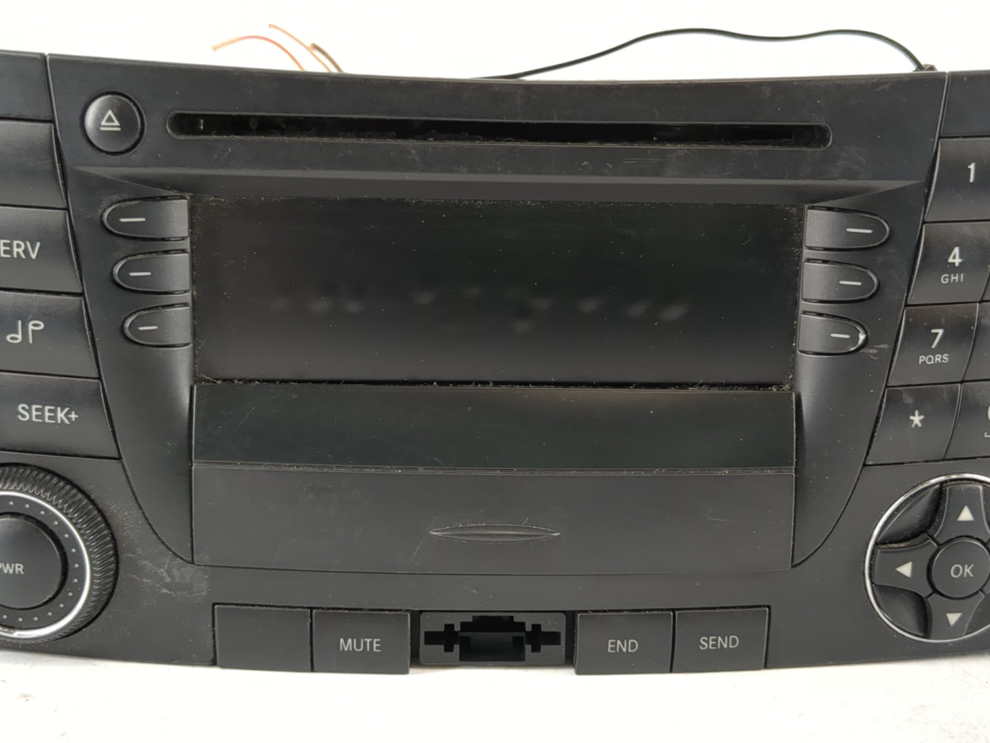 2003-2004 Mercedes-Benz E500 Radio AM FM Cd Player Receiver Replacement P/N:A 211 827 12 42 Fits Fits 2003 2004 2006 2007 OE