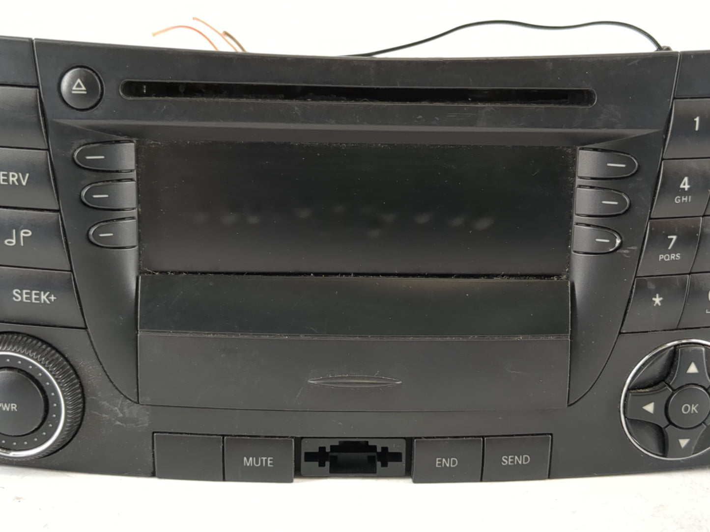 2003-2004 Mercedes-Benz E500 Radio AM FM Cd Player Receiver Replacement P/N:A 211 827 12 42 Fits Fits 2003 2004 2006 2007 OE