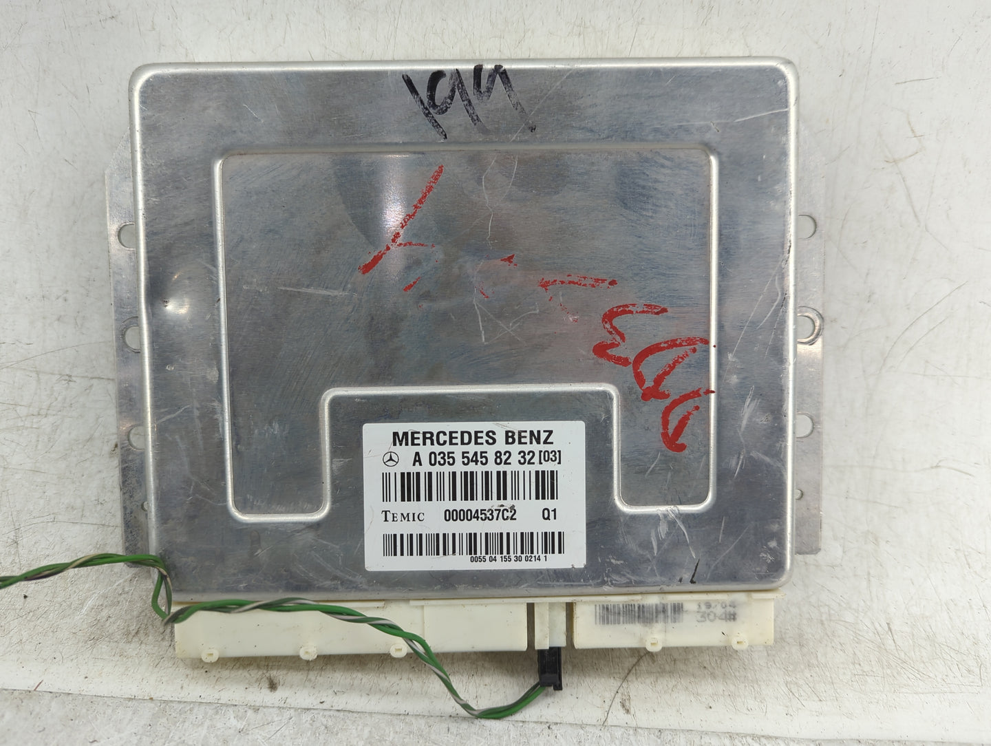 2003 Mercedes-Benz E500 PCM Engine Control Computer ECU ECM PCU OEM P/N:0355458232 Fits Fits 2001 2002 2004 2005 OEM Used Au