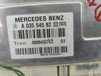 2003 Mercedes-Benz E500 PCM Engine Control Computer ECU ECM PCU OEM P/N:0355458232 Fits Fits 2001 2002 2004 2005 OEM Used Au
