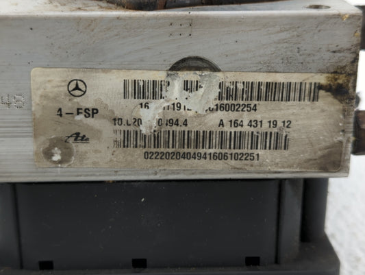 2001-2006 Mercedes-Benz S430 ABS Pump Control Module Replacement P/N:A 164 431 19 12 Fits Fits 2000 2001 2002 2003 2004 2005