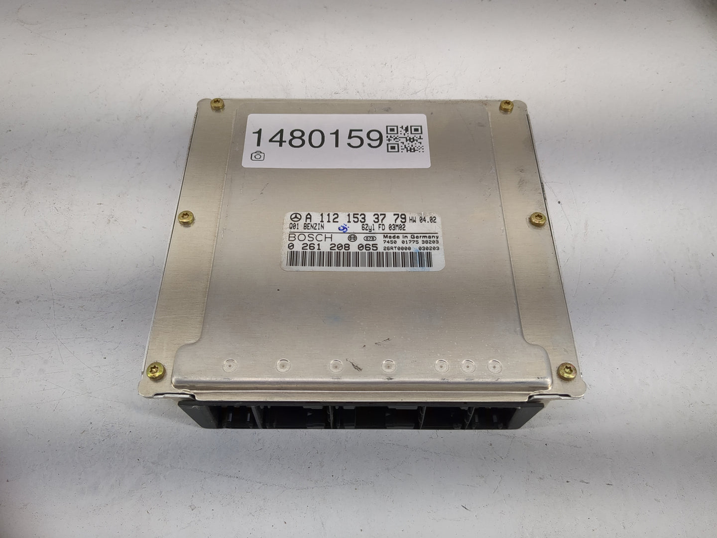 2003 Mercedes C-Class PCM Engine Control Computer ECU ECM PCU OEM P/N:A1121533779 0261208065 Fits Fits 2004 2005 2006 OEM Us