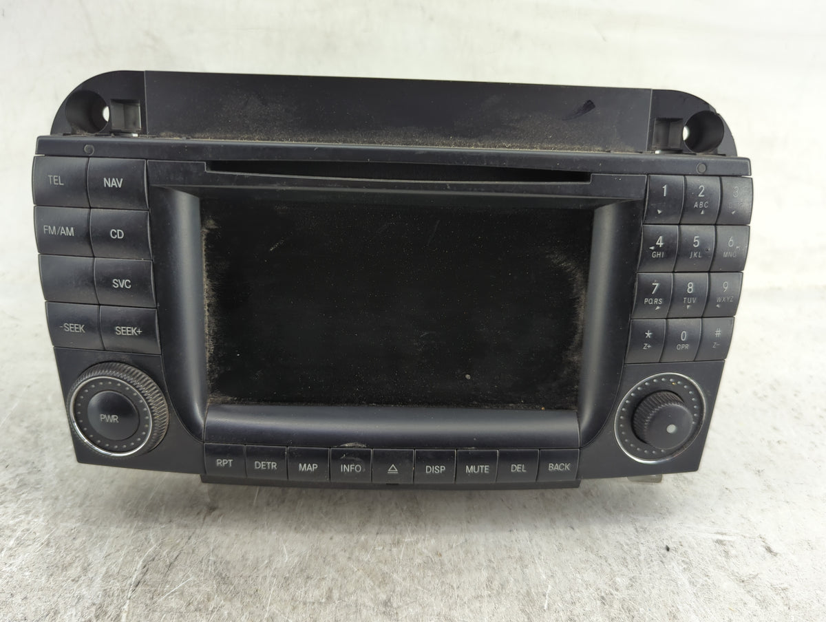 2003 Mercedes S500 Radio AM FM Cd Player Receiver Replacement P/N:BO004133270141 Fits Fits 2004 2005 2006 OEM Used Auto Part