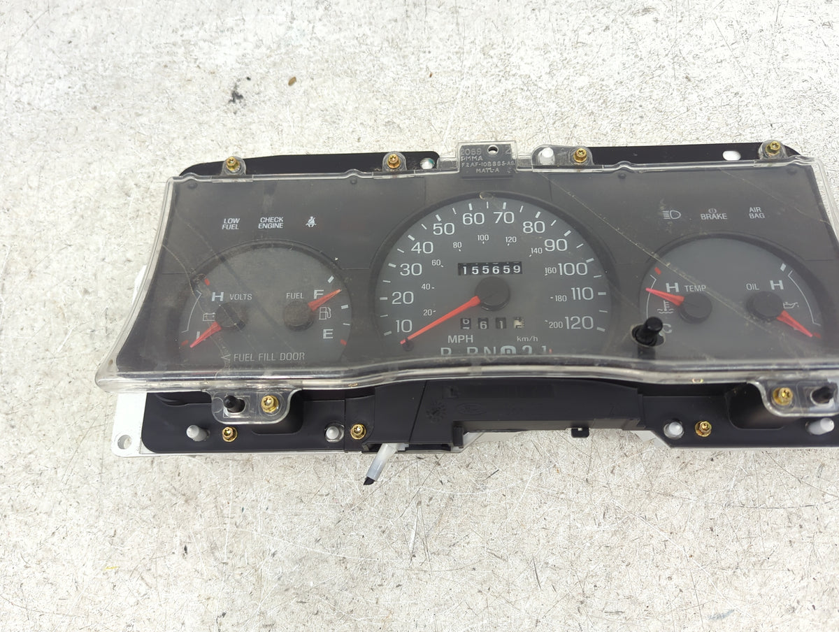 2003 Mercury Grand Marquis Instrument Cluster Speedometer Gauges P/N:F2AF-10B885-AC XW7F-10894-AA Miles: Fits OEM Used Auto 