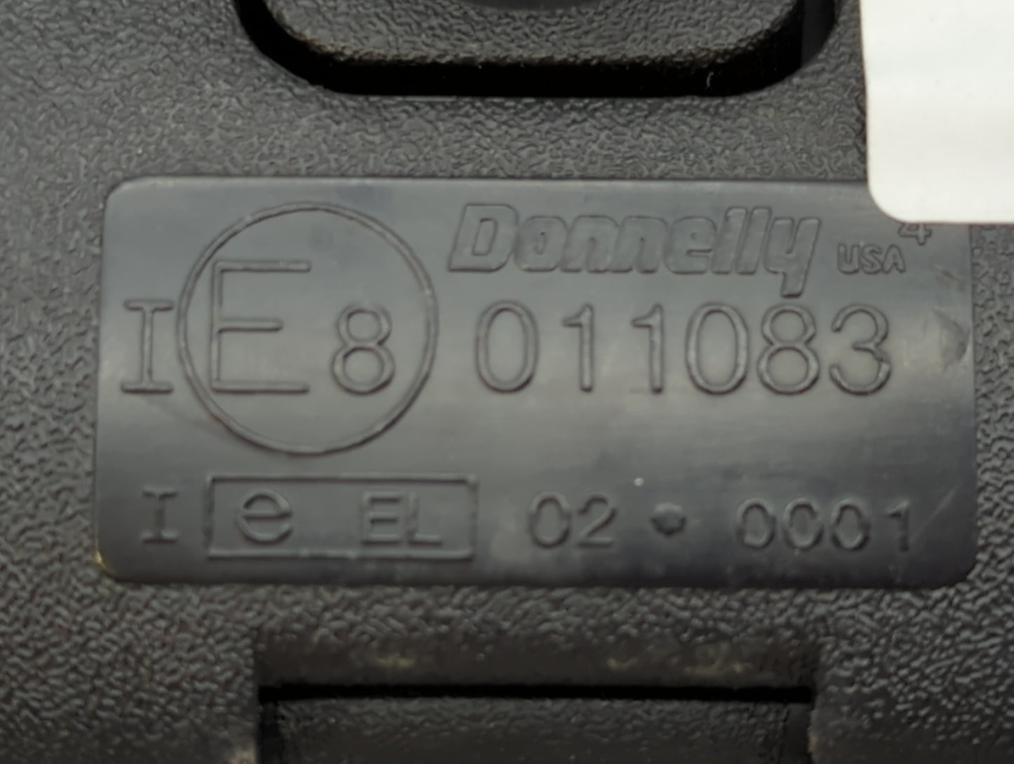 2003 Mercury Grand Marquis Interior Rear View Mirror Replacement OEM P/N:E8011083 Fits OEM Used Auto Parts - Oemusedautopart