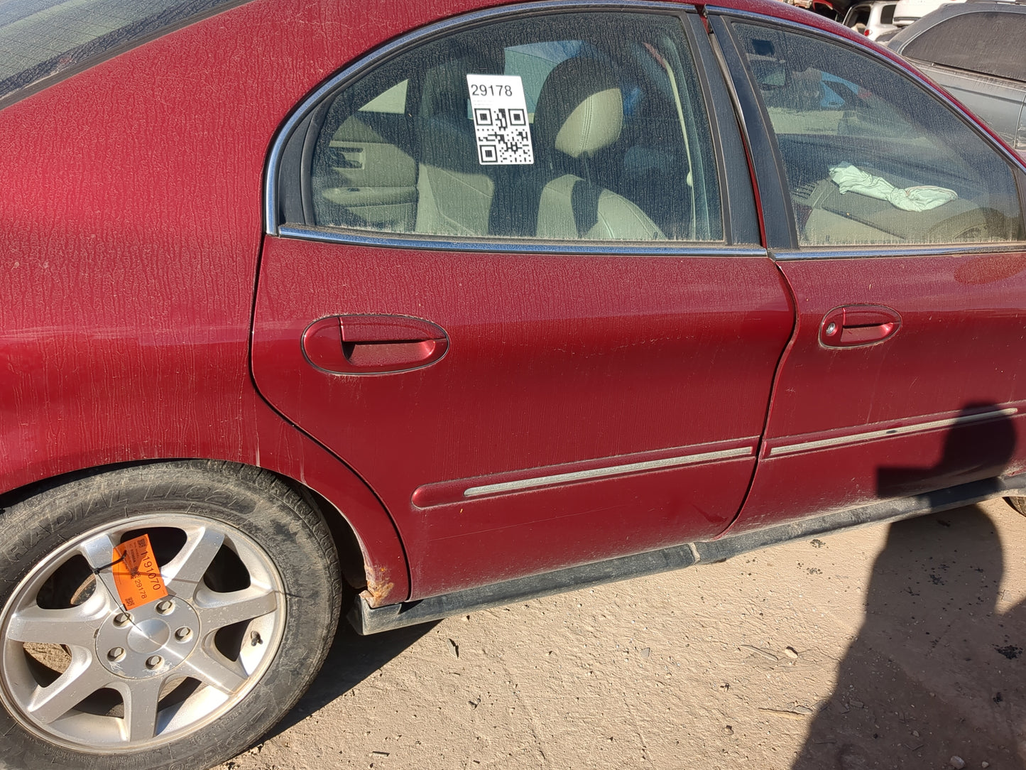 2000-2005 Mercury Sable Passenger Rear Door Oem - Oemusedautoparts1.com
