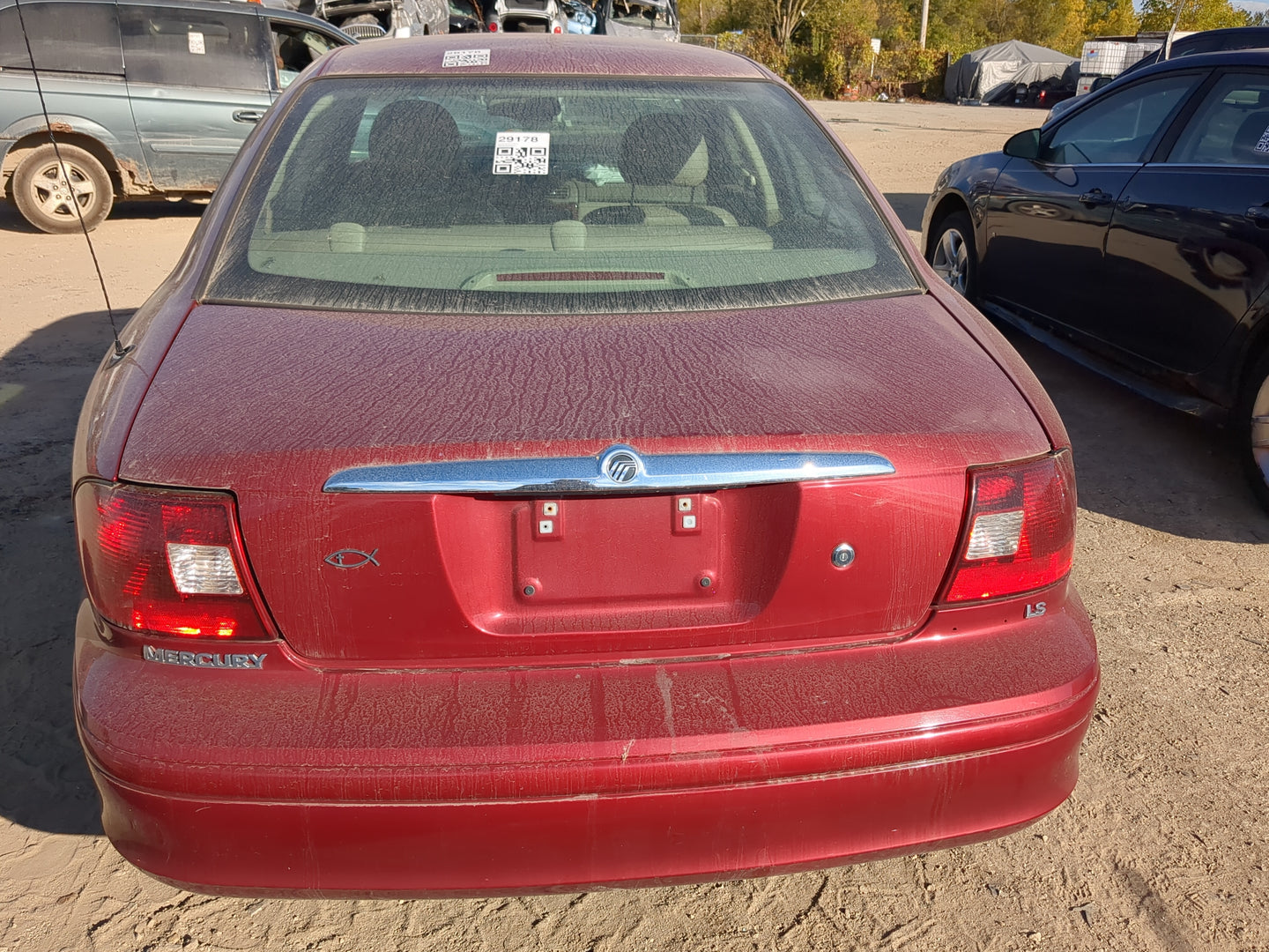2000-2005 Mercury Sable Trunk/decklid/hatch/tailgate Oem - Oemusedautoparts1.com