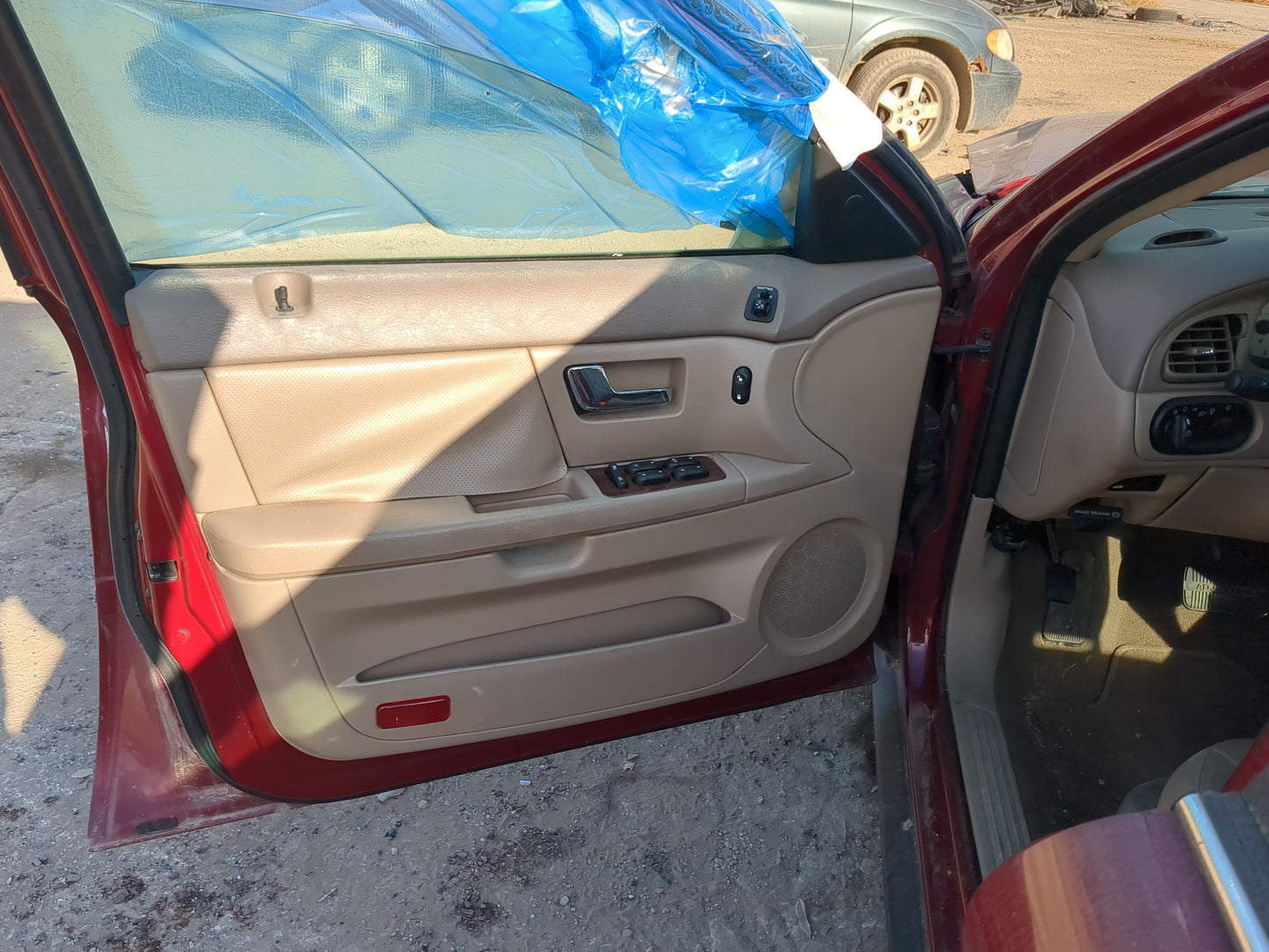 2003 Mercury Sable Front Left Driver Interior Door Panel Trim - Oemusedautoparts1.com