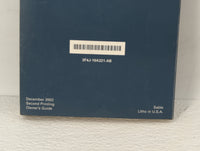 2003 Mercury Sable Owners Manual Book Guide OEM Used Auto Parts - Oemusedautoparts1.com