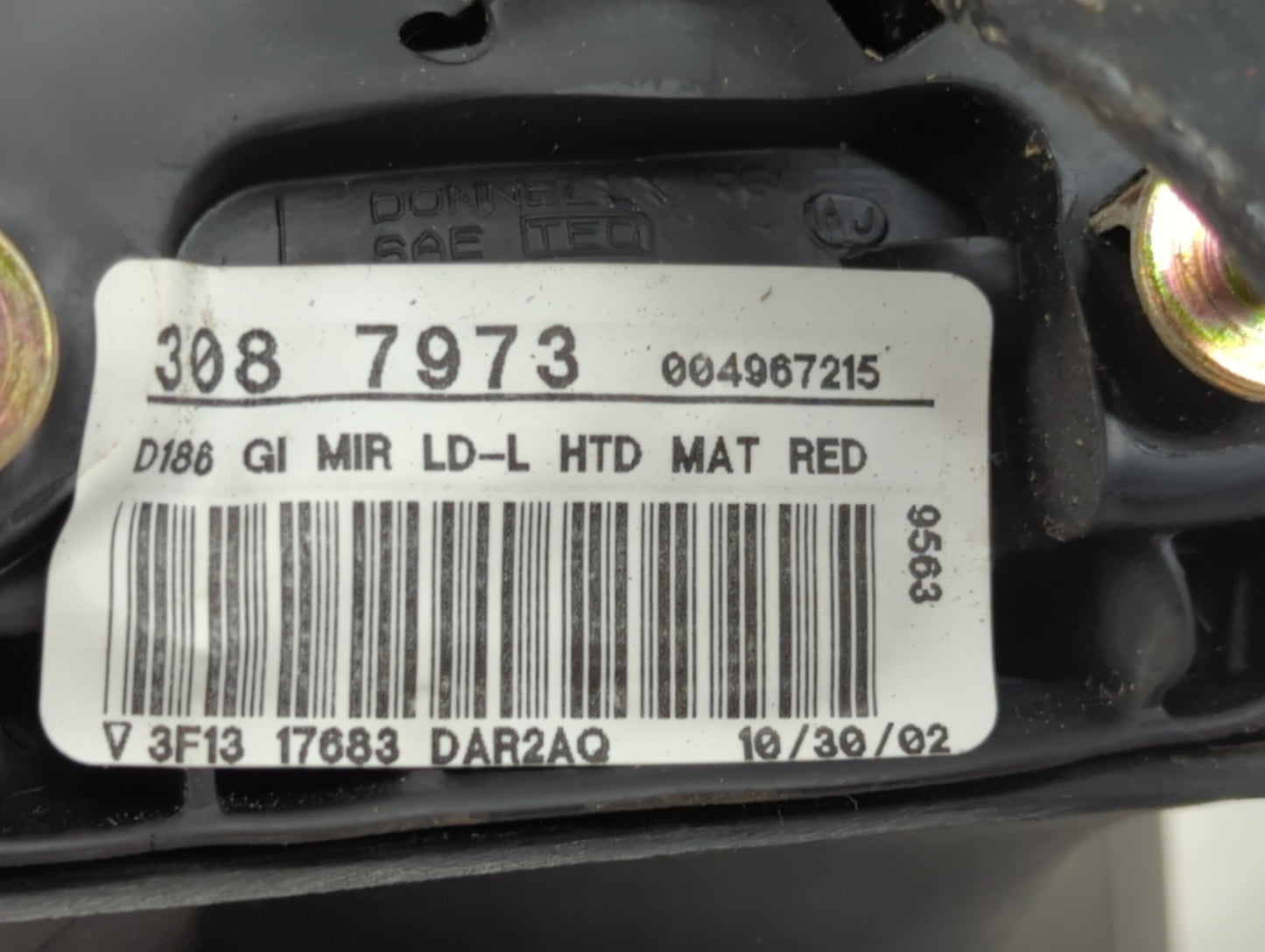 2003 Mercury Sable Driver Side View Mirror - Left Door Mirror OEM Used - Oemusedautoparts1.com