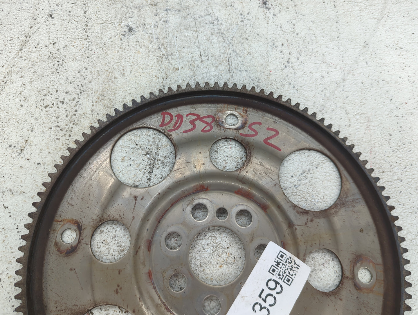 2003 Mitsubishi Eclipse Transmission Flywheel Flexplate Fits OEM Used Auto Parts - Oemusedautoparts1.com
