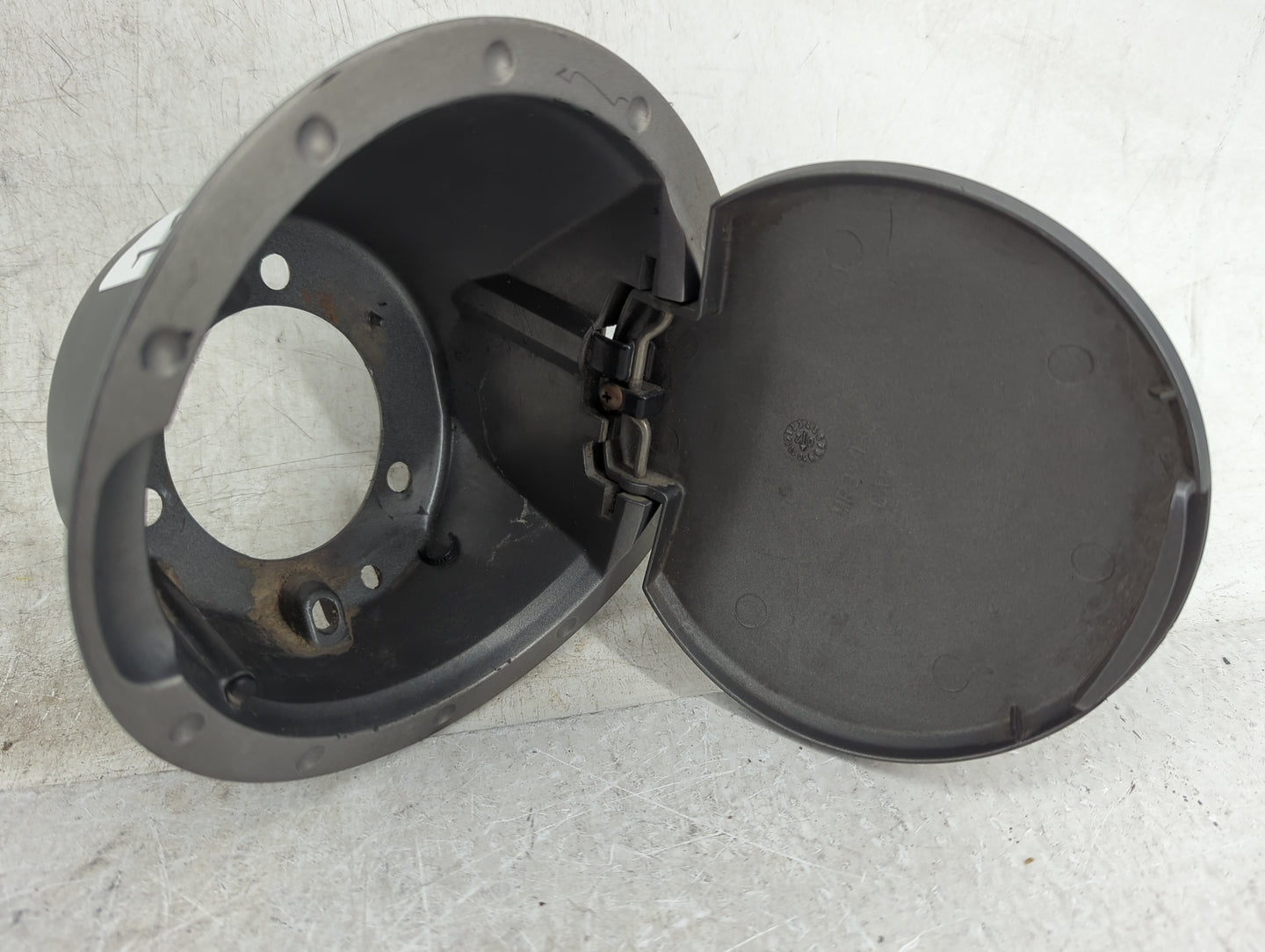 2003 Mitsubishi Eclipse Fuel Tank Door Lid Gas Tank Grey - Oemusedautoparts1.com