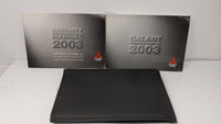 2003 Mitsubishi Galant Owners Manual Book Guide OEM Used Auto Parts - Oemusedautoparts1.com