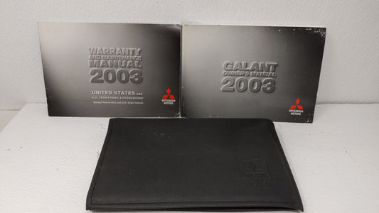 2003 Mitsubishi Galant Owners Manual Book Guide OEM Used Auto Parts - Oemusedautoparts1.com