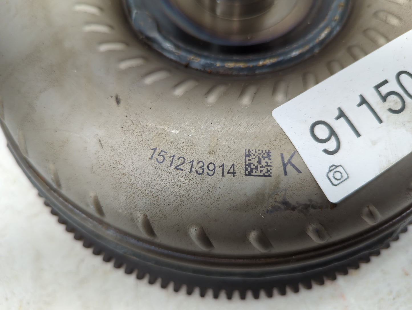 2003 Mitsubishi Lancer Torque Converter Automatic Transmission OEM P/N:151213914 Fits OEM Used Auto Parts - Oemusedautoparts