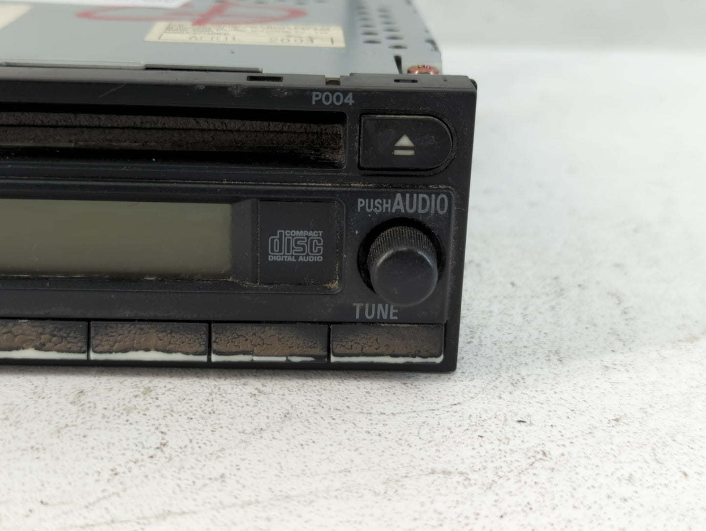 2003 Mitsubishi Outlander Radio AM FM Cd Player Receiver Replacement P/N:MR587387 Fits Fits 2002 2004 2005 2006 2007 OEM Use
