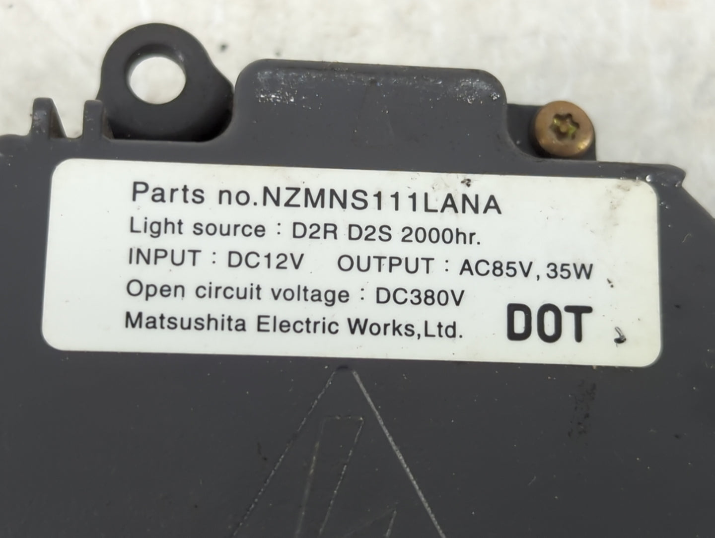 2003-2009 Nissan 350z Headlight Ballast Head Light - Oemusedautoparts1.com