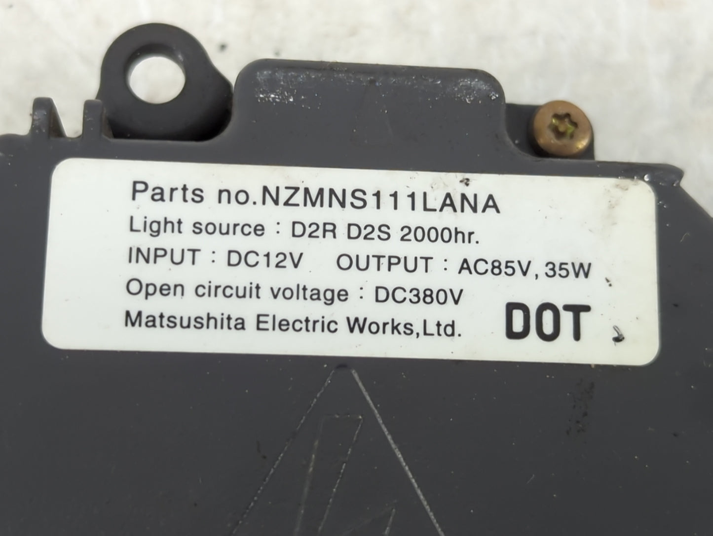 2003-2009 Nissan 350z Headlight Ballast Head Light - Oemusedautoparts1.com