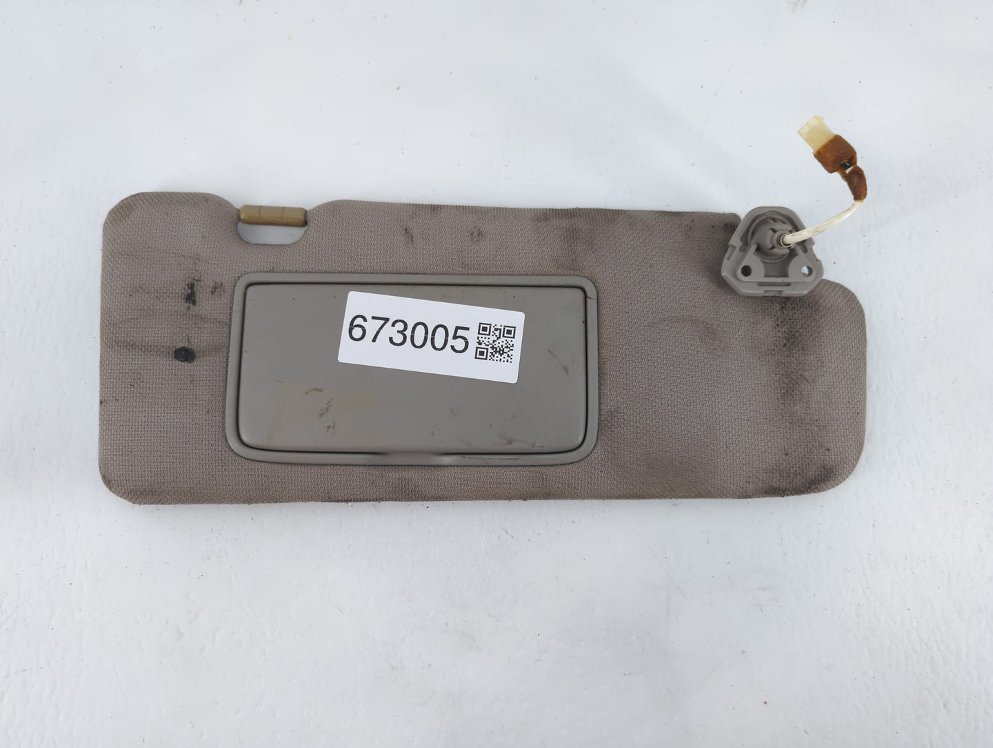 2003 Nissan 350z Sun Visor Shade Replacement Passenger Right Mirror Fits OEM Used Auto Parts - Oemusedautoparts1.com