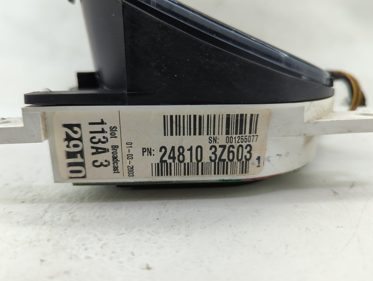 2002-2003 Nissan Altima Instrument Cluster Speedometer Gauges P/N:24810 3Z603 Fits Fits 2002 2003 OEM Used Auto Parts - Oemu