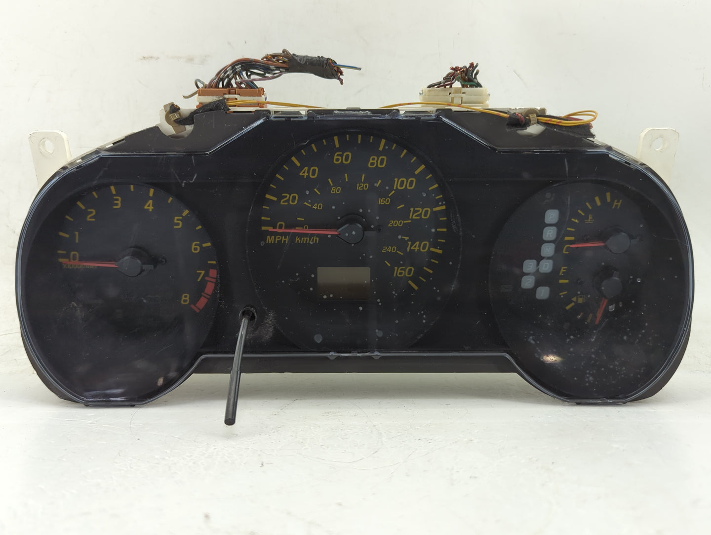 2002-2003 Nissan Altima Instrument Cluster Speedometer Gauges P/N:24810 3Z614 Fits Fits 2002 2003 OEM Used Auto Parts - Oemu