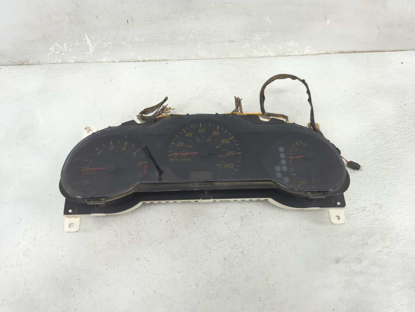 2002-2003 Nissan Altima Instrument Cluster Speedometer Gauges P/N:24810 3Z603 Fits Fits 2002 2003 OEM Used Auto Parts - Oemu