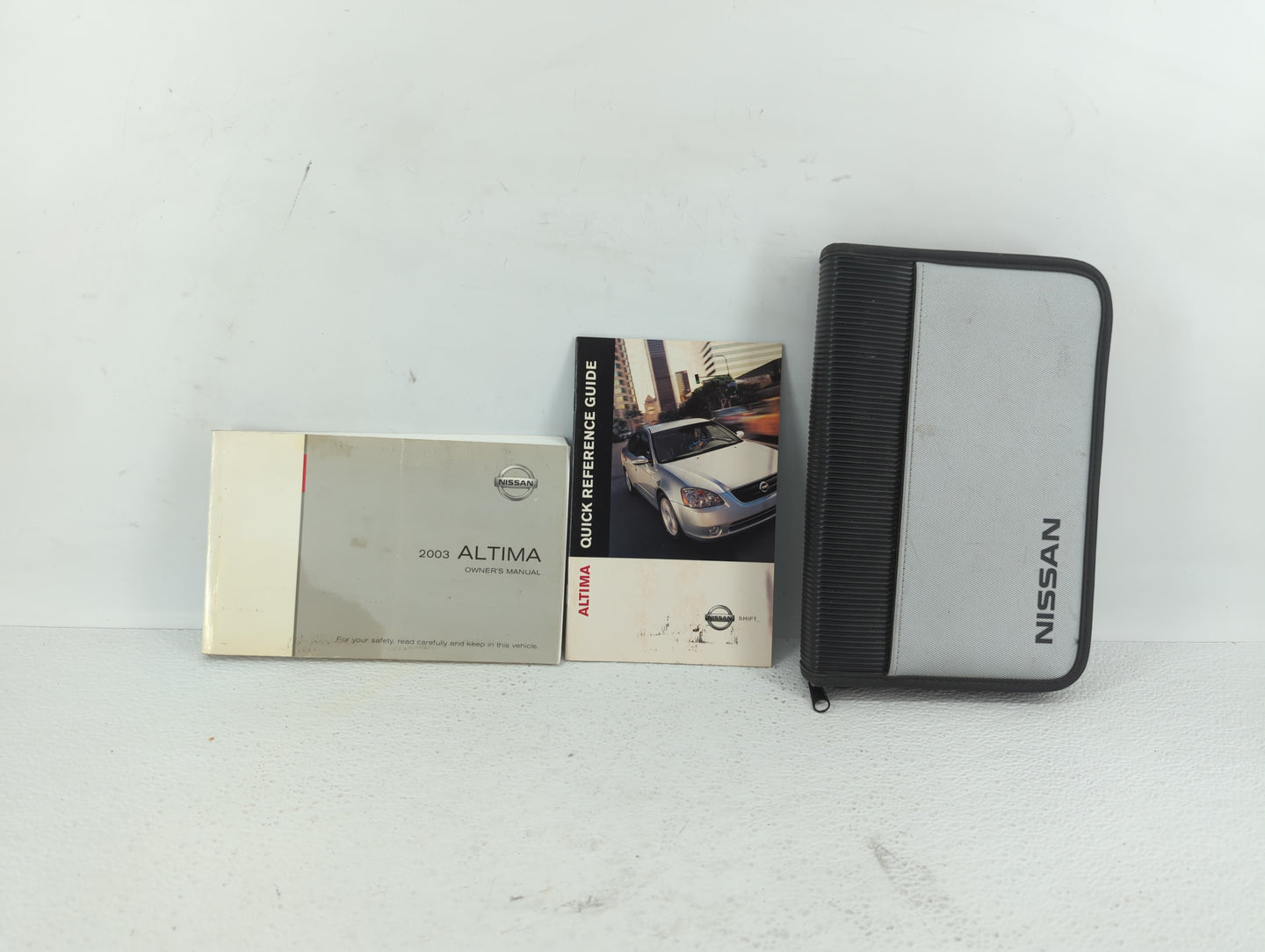 2003 Nissan Altima Owners Manual Book Guide OEM Used Auto Parts - Oemusedautoparts1.com