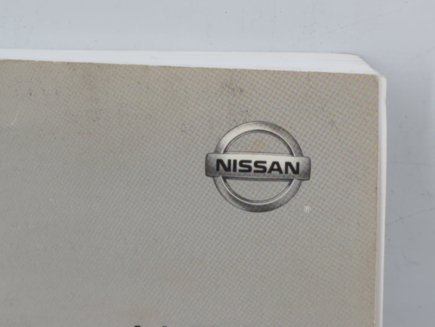 2003 Nissan Altima Owners Manual Book Guide OEM Used Auto Parts - Oemusedautoparts1.com
