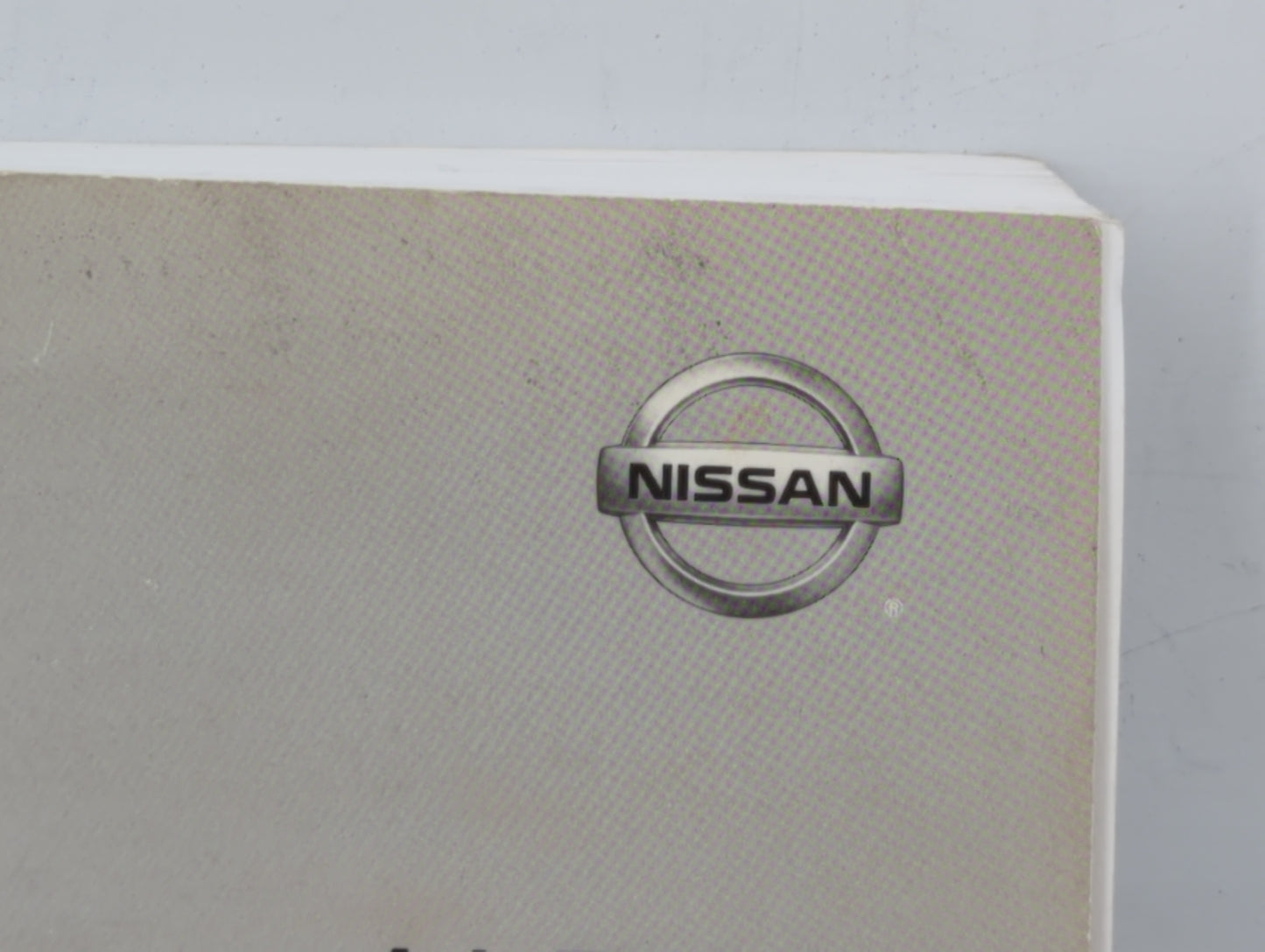 2003 Nissan Altima Owners Manual Book Guide OEM Used Auto Parts - Oemusedautoparts1.com
