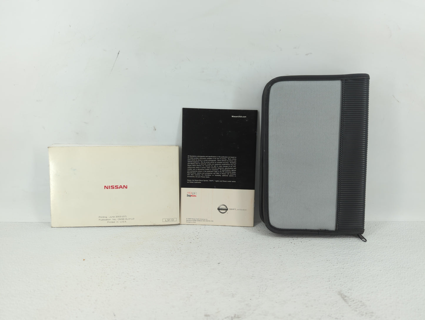 2003 Nissan Altima Owners Manual Book Guide OEM Used Auto Parts - Oemusedautoparts1.com