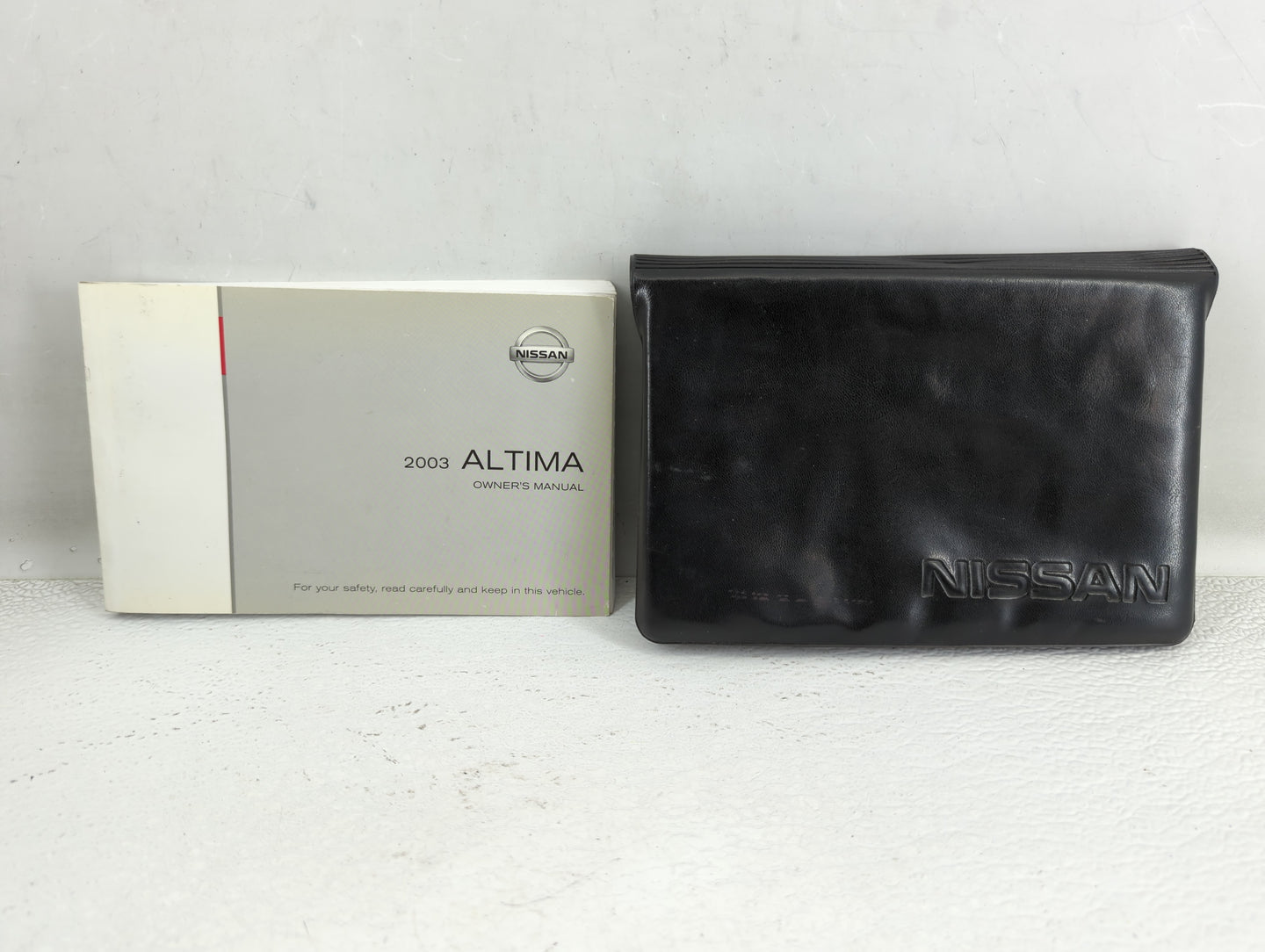 2003 Nissan Altima Owners Manual Book Guide OEM Used Auto Parts - Oemusedautoparts1.com