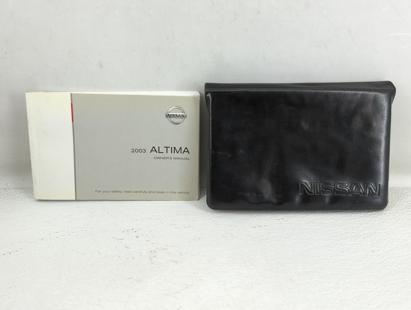 2003 Nissan Altima Owners Manual Book Guide OEM Used Auto Parts - Oemusedautoparts1.com