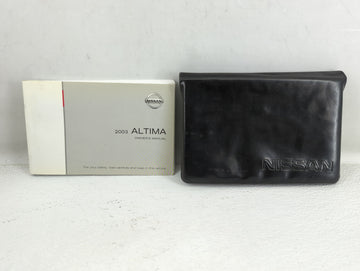 2003 Nissan Altima Owners Manual Book Guide OEM Used Auto Parts - Oemusedautoparts1.com