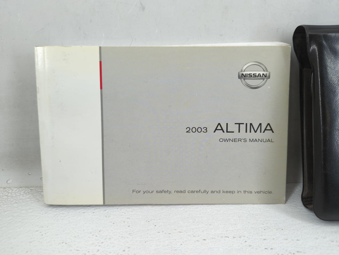 2003 Nissan Altima Owners Manual Book Guide OEM Used Auto Parts - Oemusedautoparts1.com