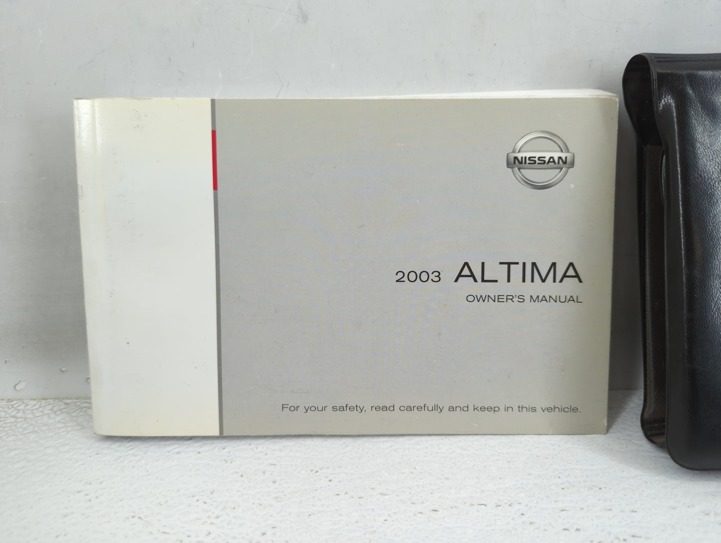 2003 Nissan Altima Owners Manual Book Guide OEM Used Auto Parts - Oemusedautoparts1.com