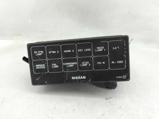 2002-2003 Nissan Maxima Fusebox Fuse Box Panel Relay Module P/N:24382 2Z300 Fits Fits 2002 2003 OEM Used Auto Parts - Oemuse