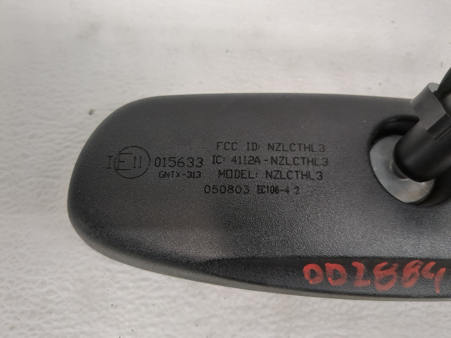 2003-2005 Nissan Murano Interior Rear View Mirror Replacement OEM P/N:E11015633 Fits Fits 2003 2004 2005 OEM Used Auto Parts
