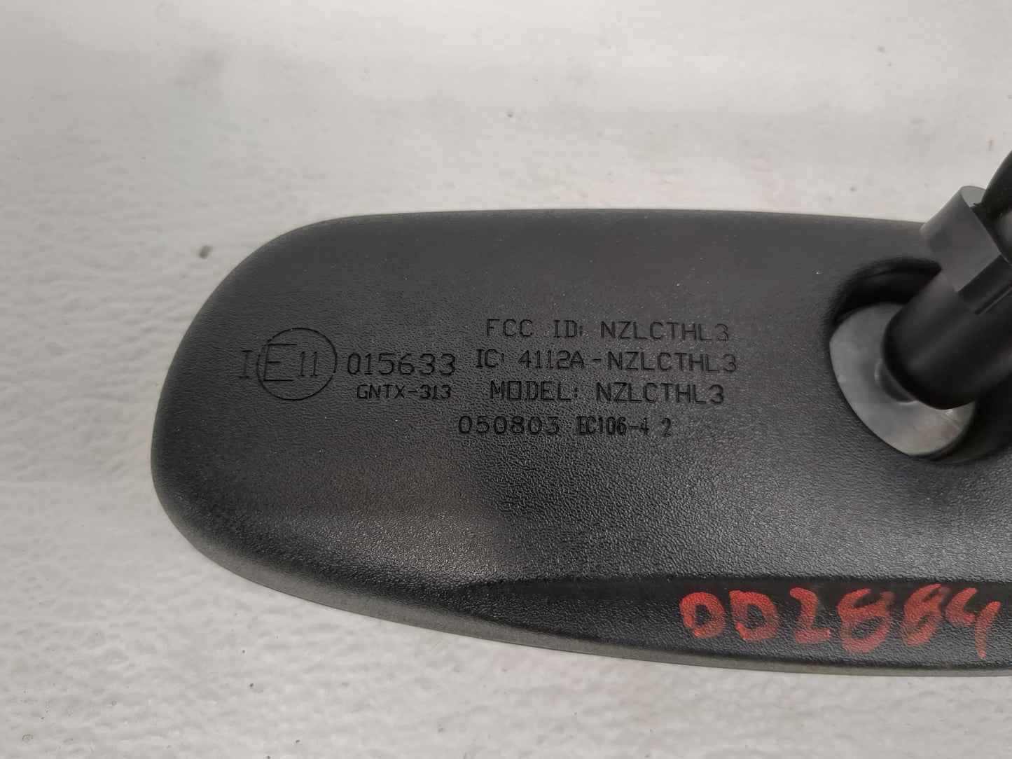 2003-2005 Nissan Murano Interior Rear View Mirror Replacement OEM P/N:E11015633 Fits Fits 2003 2004 2005 OEM Used Auto Parts