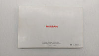 2003 Nissan Murano Owners Manual Book Guide OEM Used Auto Parts - Oemusedautoparts1.com