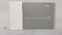 2003 Nissan Murano Owners Manual Book Guide OEM Used Auto Parts - Oemusedautoparts1.com