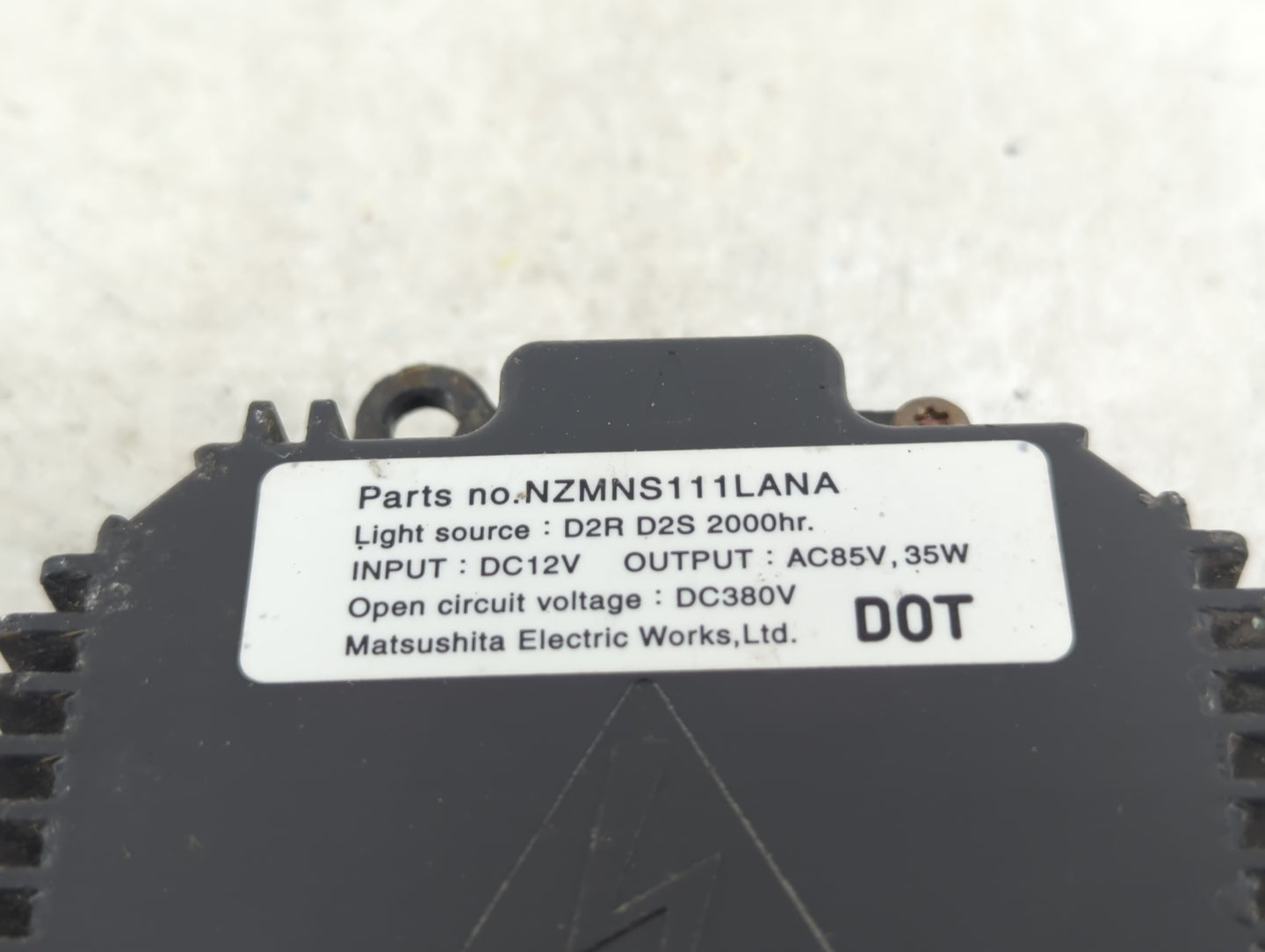 2003-2007 Nissan Murano Headlight Ballast Head Light - Oemusedautoparts1.com