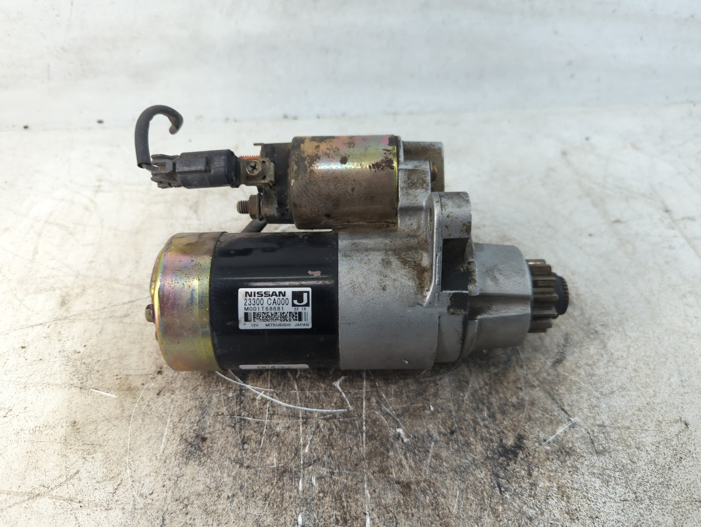 2003-2007 Nissan Murano Car Starter Motor Solenoid OEM P/N:23300 CA000 Fits Fits 2003 2004 2005 2006 2007 2008 OEM Used Auto