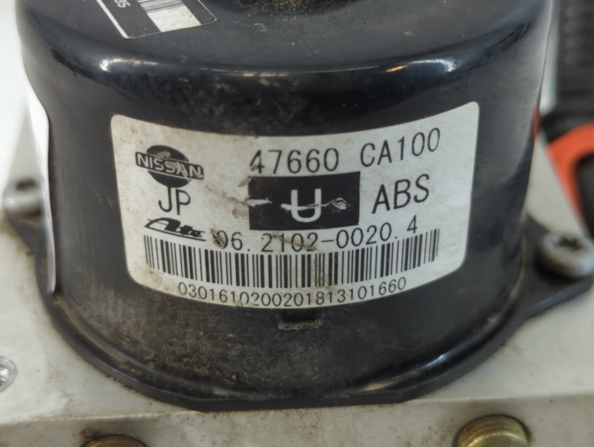 2003 Nissan Murano Anti-Lock Brake ABS Pump Module Actuator OEM P/N:47660 CA100 Fits OEM Used Auto Parts - Oemusedautoparts1