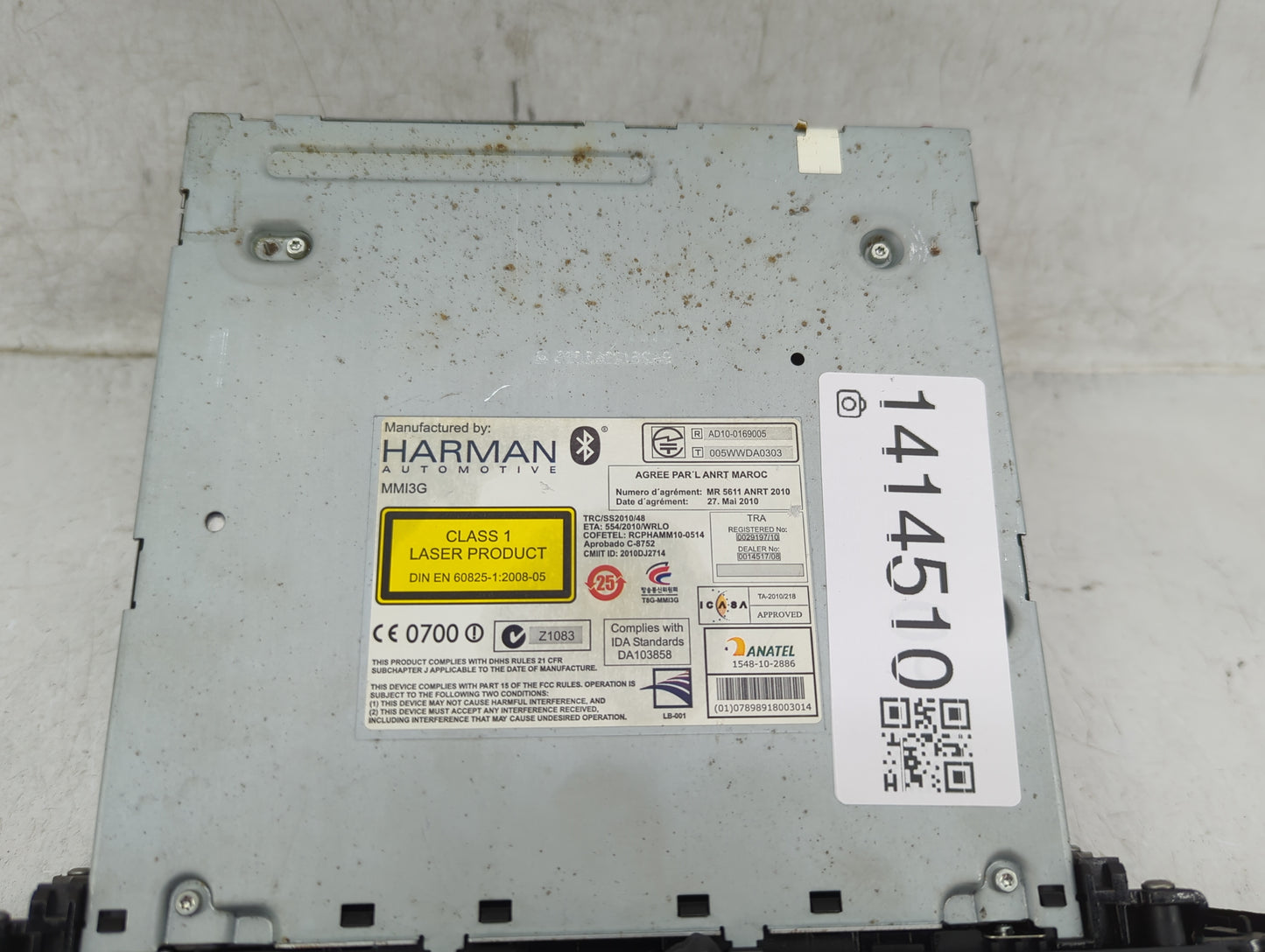 2000-2003 Nissan Sentra Radio AM FM Cd Player Receiver Replacement P/N:40G035746B Fits Fits 2000 2001 2002 2003 OEM Used Aut