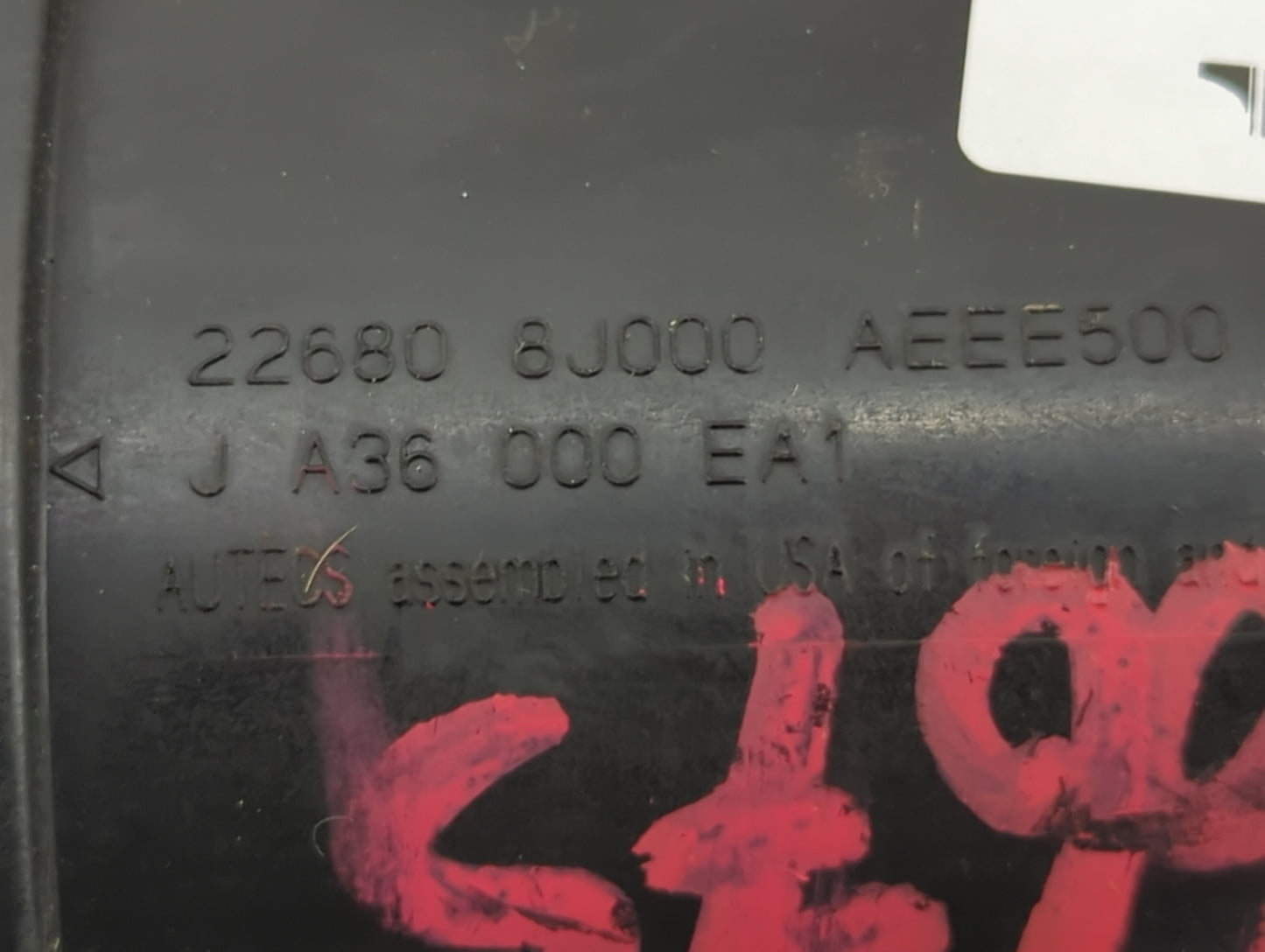 2002-2003 Nissan Sentra Mass Air Flow Meter Maf - Oemusedautoparts1.com
