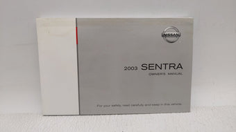compare product 2003 Nissan Sentra Owners Manual Book Guide OEM Used Auto Parts