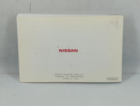 2003 Nissan Xterra Owners Manual Book Guide P/N:OM3E WD22U1 OEM Used Auto Parts - Oemusedautoparts1.com